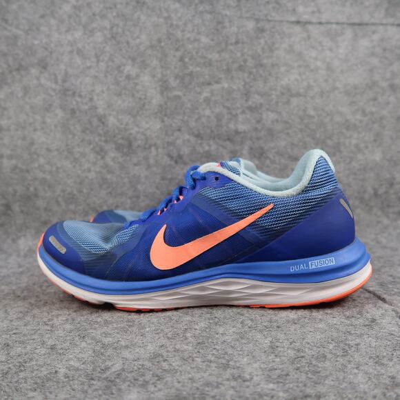 Nike Shoes Womens 8 Athletic Trainers Dual Fusion X2 Running Sport Active Blue - Picture 4 of 11